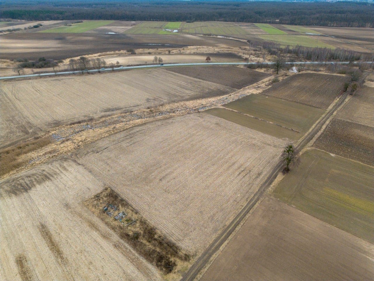 Działka rolna 11 618 m² — Bystrzyca (Janików), gm. Oława