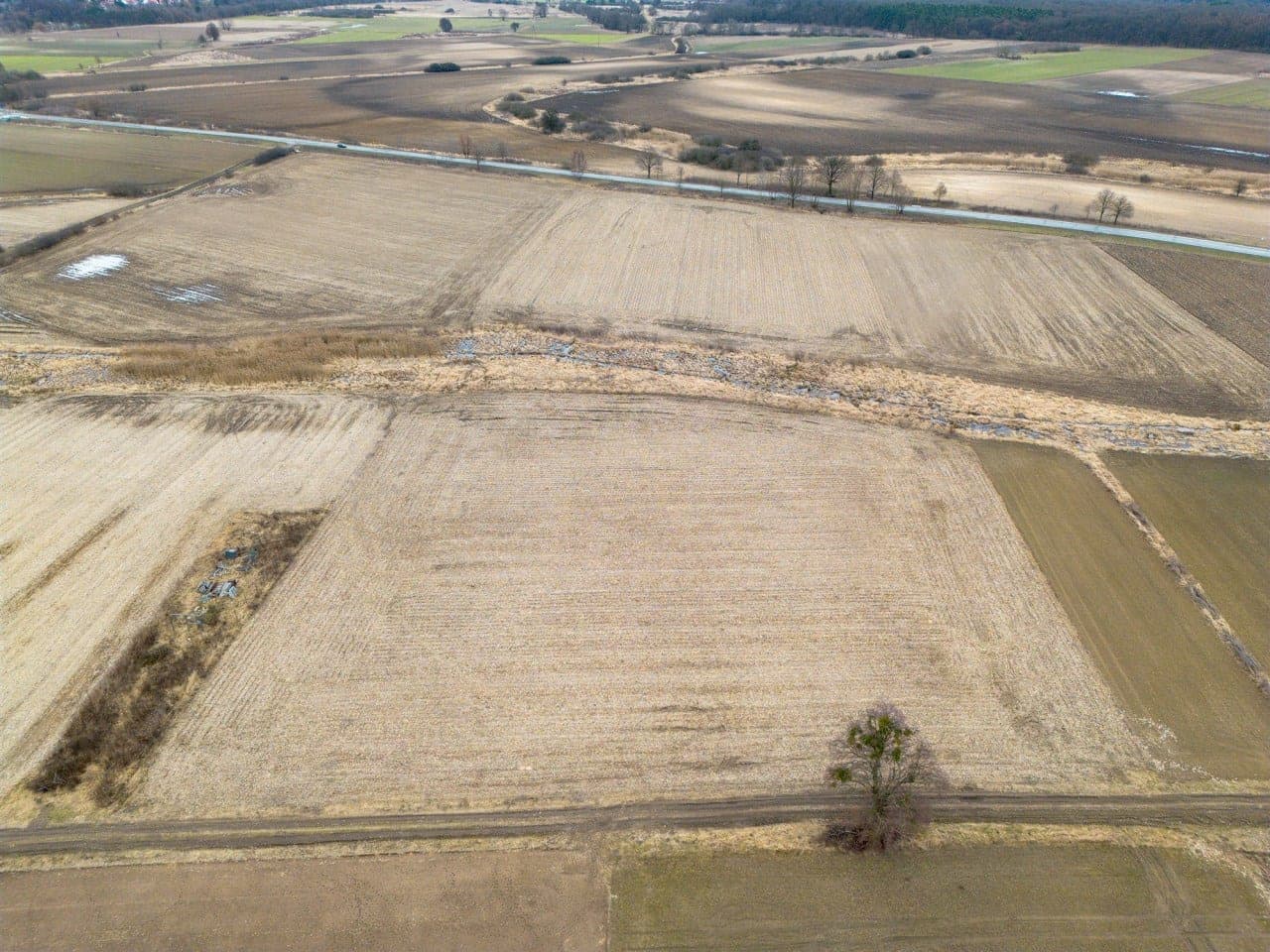 Działka rolna 11 618 m² — Bystrzyca (Janików), gm. Oława