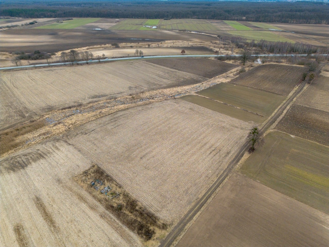 Działka rolna 11 618 m² — Bystrzyca (Janików), gm. Oława